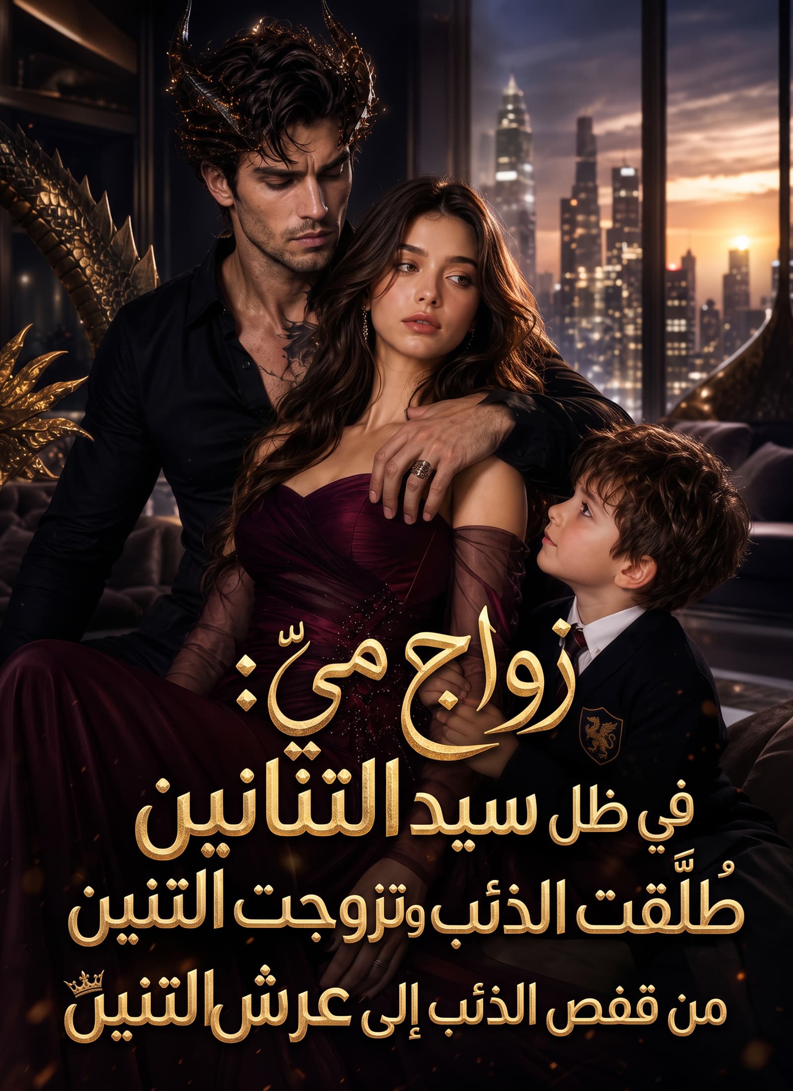 زواج مي: في ظل سيد التنانينطلقت الذئب وتزوجت التنينمن قفص الذئب إلى عرش التنين