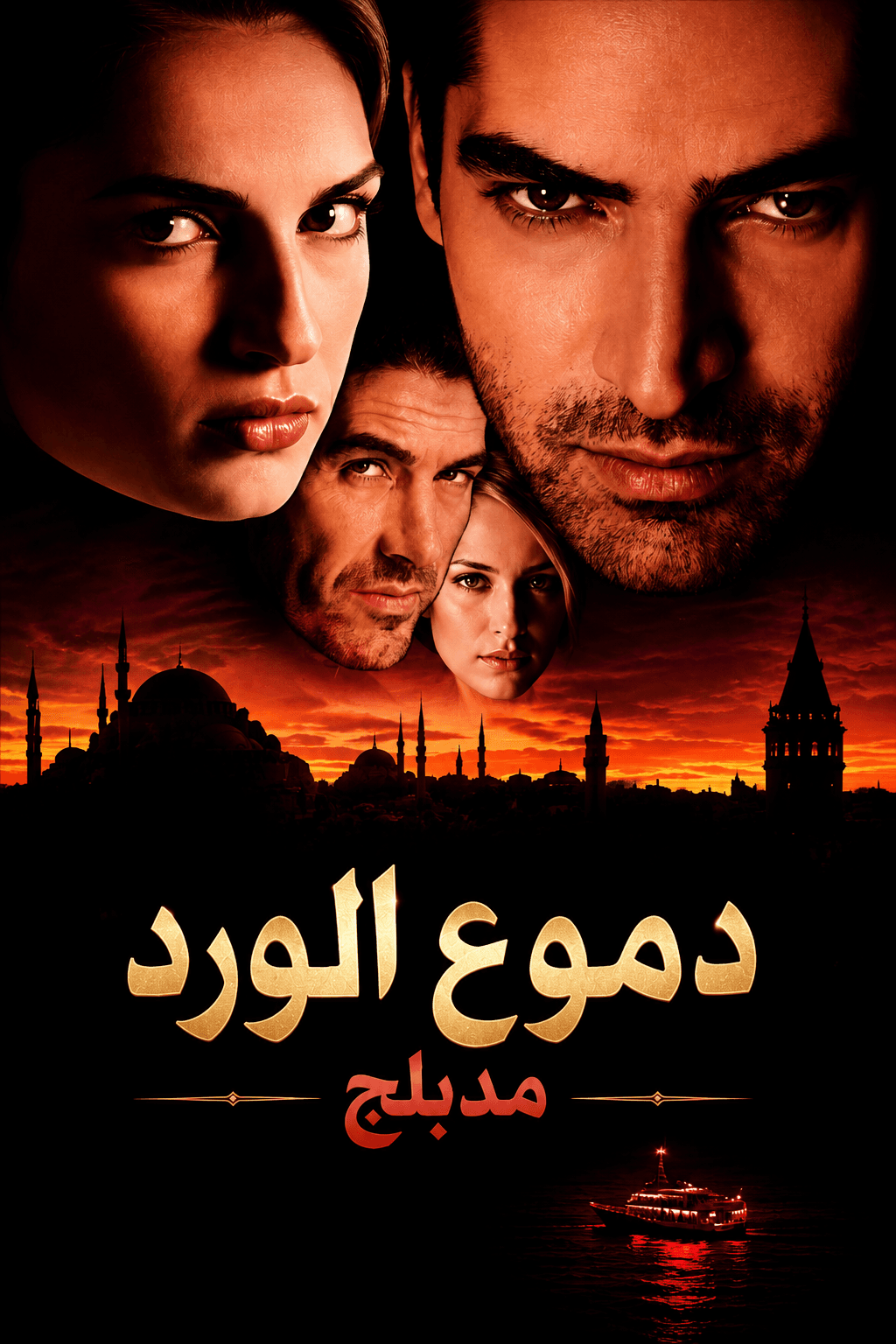 دموع الورد مدبلج
